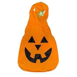 🧷  HYDE AND EEK HALLOWEEN PUMPKIN PET COSTUME LARGE, good👌